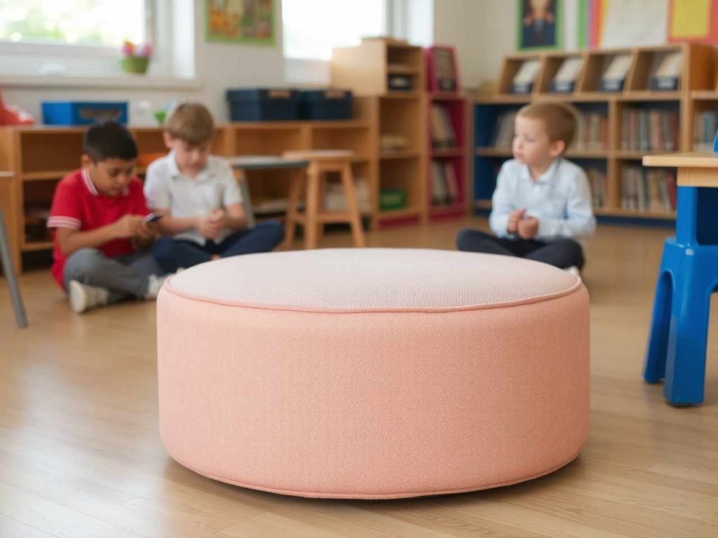 Round Ottomans – Why They Are Popular in Modern School Settings